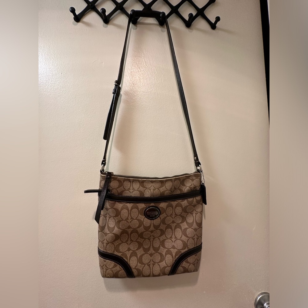 Coach Monogram Satchel (with call-outs)